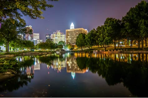 Charlotte NC Skyline